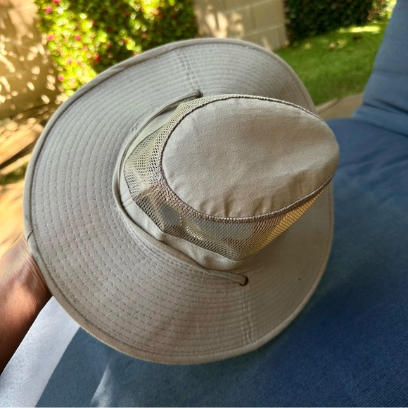 Dorfman Pacific Men's Brushed Twill-and-Mesh Safari Hat Size Medium - Picture 4 of 10